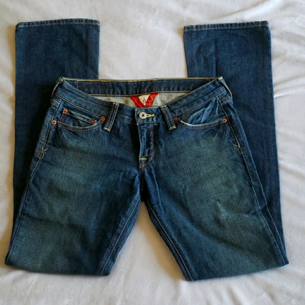 Lucky Brand Lola Bootleg Jeans in Hipster Wash